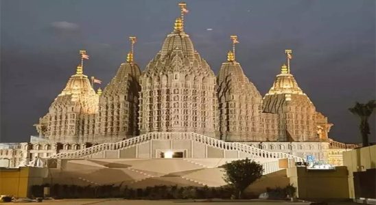 Einweihung des Hindu Tempels in den Vereinigten Arabischen Emiraten durch Premierminister