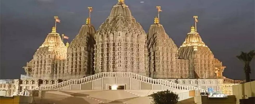 Einweihung des Hindu Tempels in den Vereinigten Arabischen Emiraten durch Premierminister