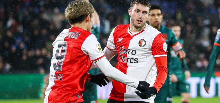 Feyenoord kaempft sich dank Wieffers spaetem Tor gegen zehn RKC