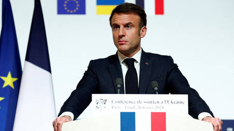Frankreich bildet eine Koalition um die Ukraine mit Langstreckenwaffen auszuruesten