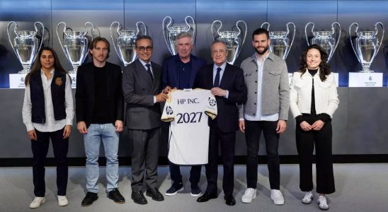 HP und Real Madrid Football Club geben Technologie Sponsoring Vereinbarung bekannt