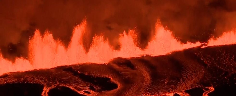 Islaendische Wasserleitung nach Vulkanausbruch beschaedigt Im Ausland