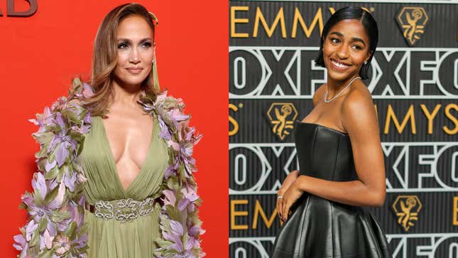 Jennifer Lopez sagt Ayo Edebiri habe sich fuer Podcast Kommentare entschuldigt