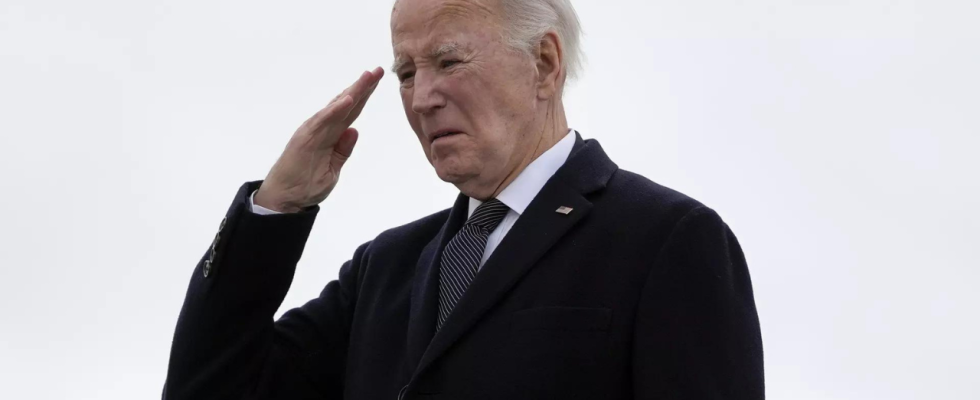 Joe Biden wird naechste Woche den jordanischen Koenig empfangen um