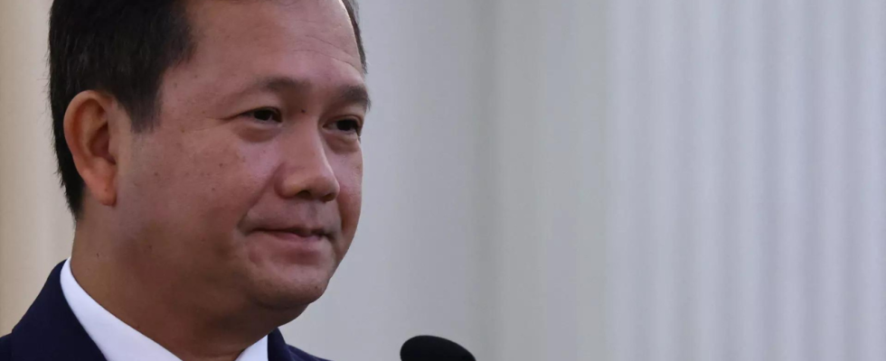 Kambodschas neuer Premierminister erhaelt die Zustimmung des Gesetzgebers seinen juengsten