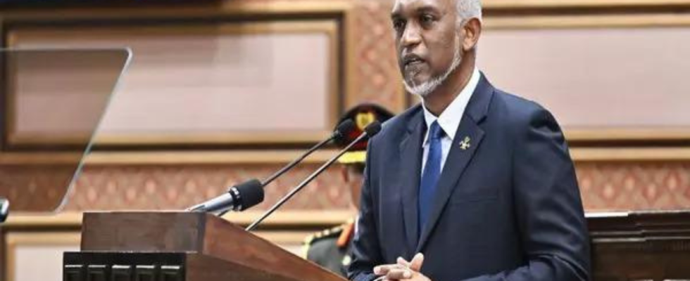 Laut IWF besteht fuer die Malediven ein „hohes Risiko einer