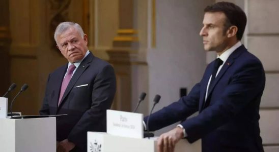 Macron sagt die Anerkennung eines palaestinensischen Staates sei fuer Frankreich