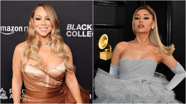 Mariah Carey schliesst sich Ariana Grande fuer „Ja und an