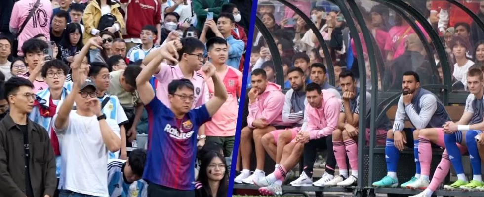 Messi veraergert die Regierung von Hongkong indem er nicht an