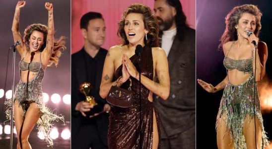 Miley Cyrus hat bei den Grammys in vielerlei Hinsicht gewonnen