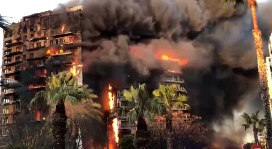 Mindestens 14 Verletzte bei Grossbrand in Wohnung in Valencia moeglicherweise