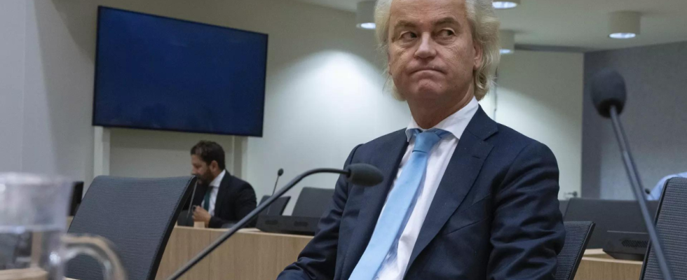 Niederlande Die Bemuehungen von Geert Wilders eine Koalition aufzubauen erleiden