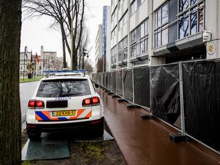 Notstandsanordnung rund um die israelische Botschaft in Den Haag