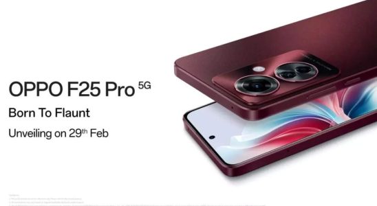 Oppo F25 Pro kommt am 29 Februar in Indien auf