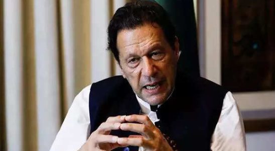 Pakistan Imran Khans PTI wird im Parlament in der Opposition
