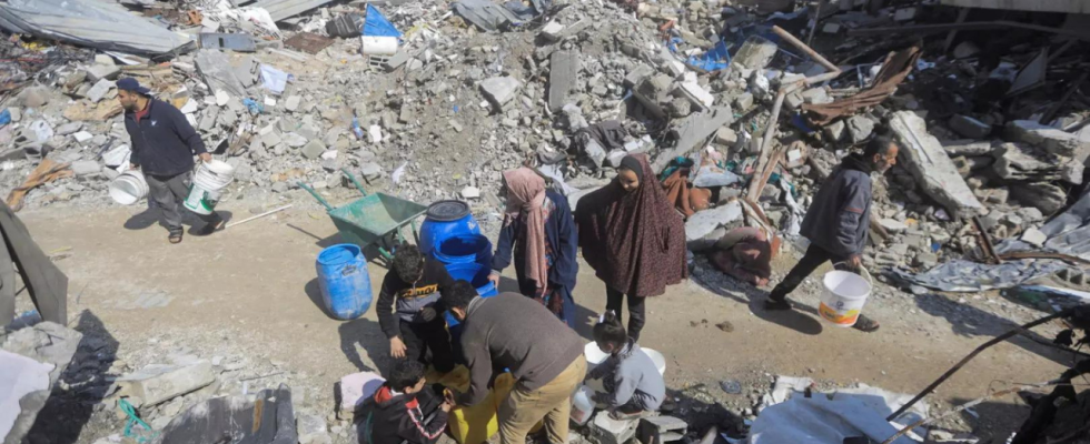 Palaestinensische Fluechtlinge im Westjordanland fuerchten die Schliessung des UNRWA
