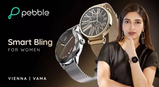 Pebbles neue Vienna Vama Smartwatches sind fuer Frauen konzipiert Details