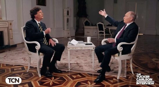 Putins harte Linie zur Ukraine im Interview mit Tucker Carlson