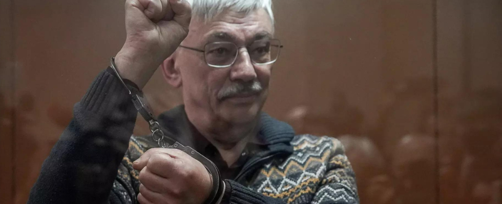 Russisches Gericht verurteilt den erfahrenen Aktivisten Orlow zu 25 Jahren