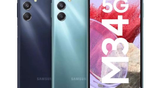 Samsung Galaxy M34 5G Smartphone erhaelt Preissenkung So viel muessen Sie