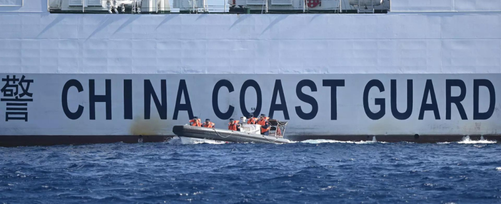 Taiwan sagt China habe „Panik ausgeloest als es an Bord