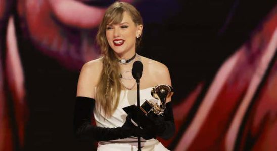 Taylor Swift kuendigt bei Grammys neues Album an nicht Reputation
