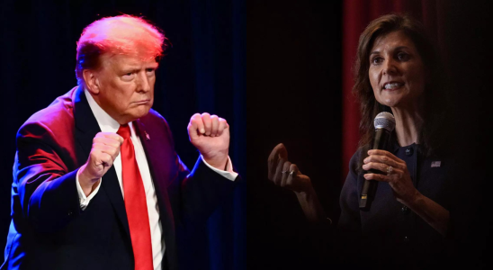 Trump verspottet Nikki Haley wegen einer angeblichen Affaere waehrend es