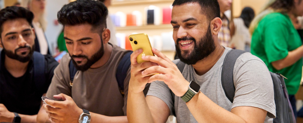 Ueber Europa hinweg Indien ist Apples hellster neuer iPhone Star