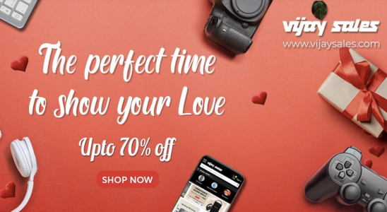 Vijay Sales kuendigt Valentinstag Sale an Angebote Angebote und mehr
