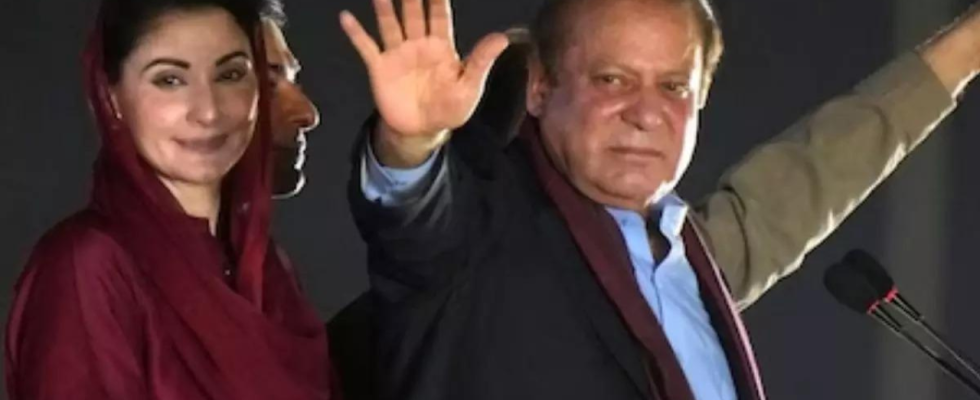 Wahl in Pakistan Nawaz Sharif wirbt fuer eine Koalition da