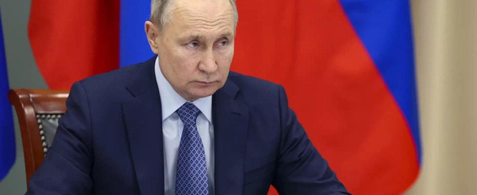Wladimir Putin sagt 95 der russischen Nuklearstreitkraefte seien modernisiert