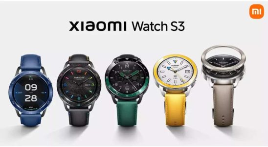 Xiaomi Watch S3 Smartwatch mit austauschbaren Blenden eSIM Unterstuetzung gestartet