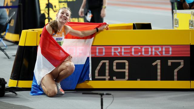 1709429250 35 Live Leichtathletik Weltmeisterschaften Reaktionen auf Weltrekord und Weltmeistertitel Femke Bol