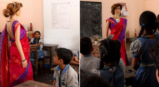 Anschauen Die Kerala School bekommt Indiens erste KI Lehrerin Iris