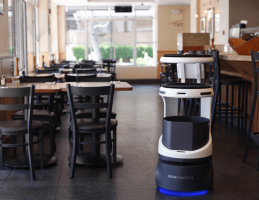 Bear Robotics ein Roboter Kellner Startup hat gerade 60 Millionen US Dollar von