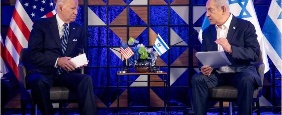 Bibi weist Biden zurueck und verspricht den Angriff auf Rafah