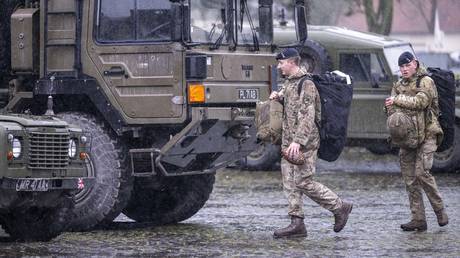 Britische Truppen werden nicht Seite an Seite mit Ukrainern kaempfen
