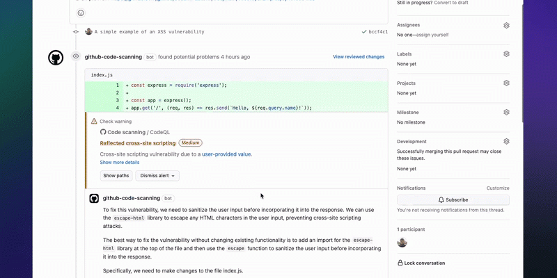 Das neueste KI Tool von GitHub kann Code Schwachstellen automatisch beheben