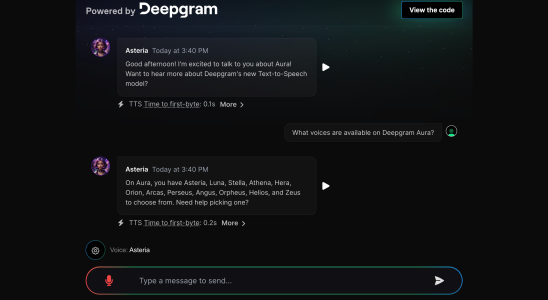Die Aura von Deepgram gibt KI Agenten eine Stimme