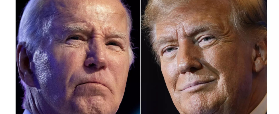 Die Super Tuesday Wettbewerbe von Kueste zu Kueste werden Biden und Trump