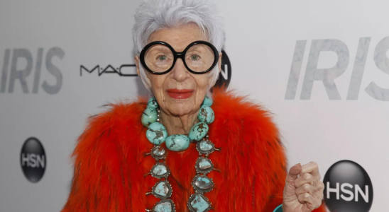 Die US amerikanische Designerin Iris Apfel ist im Alter von 102