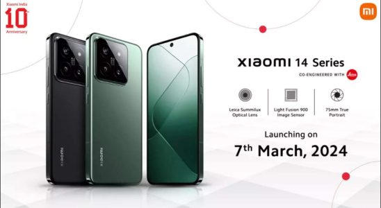 Die Xiaomi 14 Serie wird heute in Indien eingefuehrt Erwarteter Preis