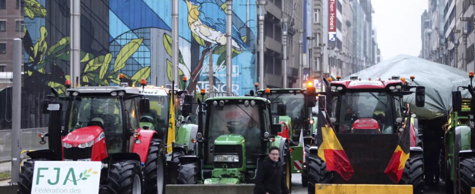 EU Kommission stellt nach Protesten Zugestaendnisse fuer Landwirte vor