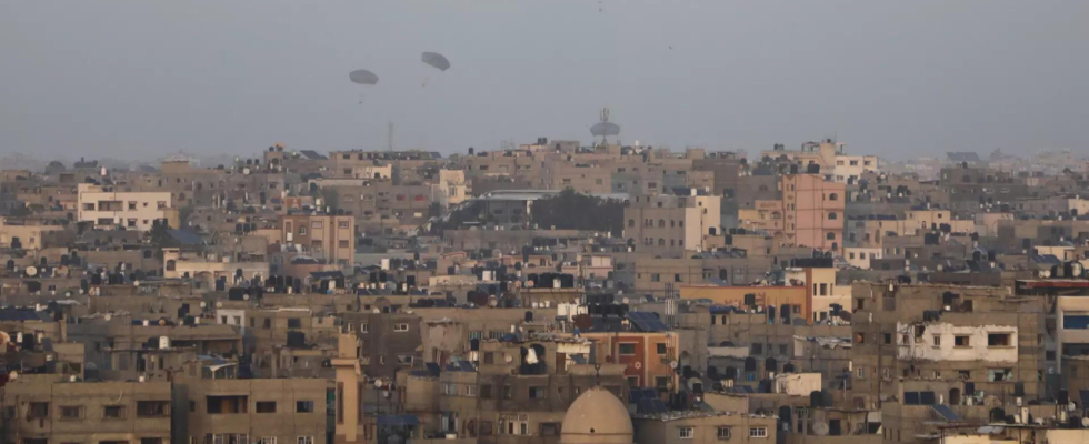 Gaza Waffenstillstandsgespraeche werden in Kairo trotz heftiger Kaempfe wieder aufgenommen