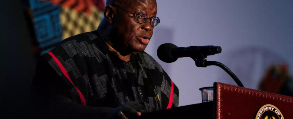 Ghanas Praesident verzoegert Entscheidung ueber Anti LGBTQ Gesetz