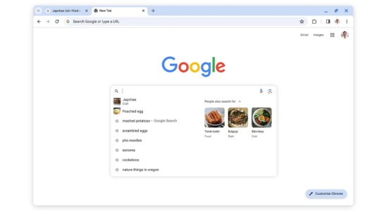 Google verbessert Suchempfehlungen in Chrome mit intelligenteren Vorschlaegen