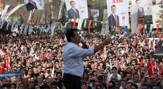Im Istanbuler Buergermeisterwahlkampf steht die politische Zukunft der Tuerkei auf