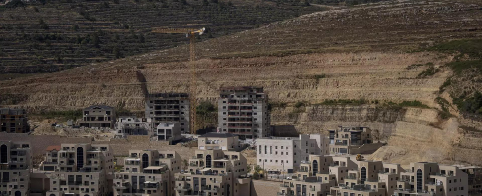 Israel treibt Plaene fuer 3500 Siedlerunterkuenfte voran