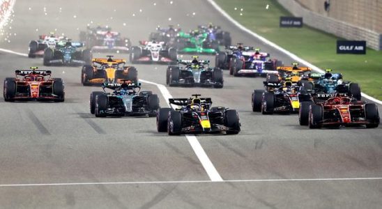 Live F1 Verstappen spielt beim ersten Rennen des Jahres