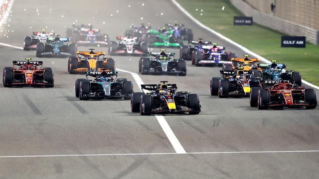 Live F1 Verstappen spielt beim ersten Rennen des Jahres
